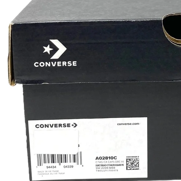 Converse Chuck Taylor CX Explore Hi Skate Shoe Men Sneakers Egret Canvas A02810C - Picture 6 of 7